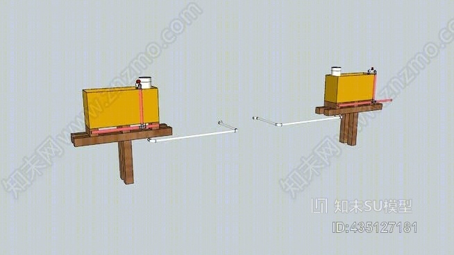水培系统8x3.4实验包SU模型下载【ID:435127181】