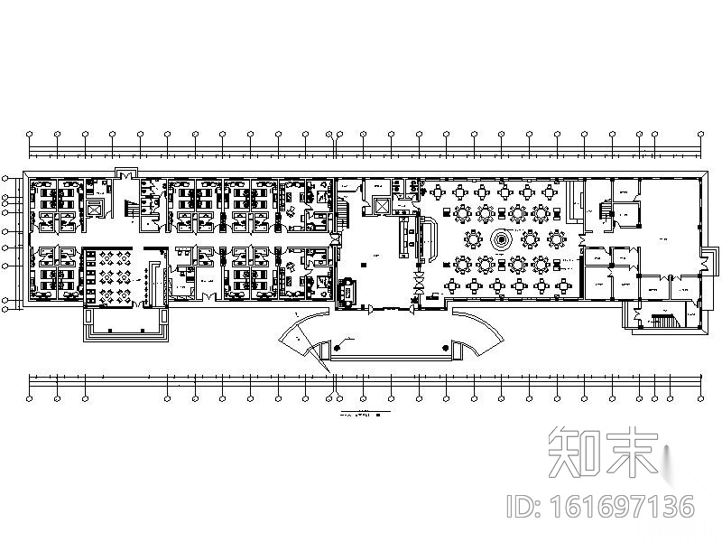 五星级宾馆装饰施工图cad施工图下载【ID:161697136】