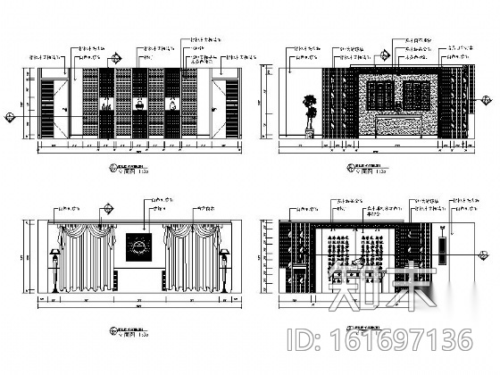 五星级宾馆装饰施工图cad施工图下载【ID:161697136】