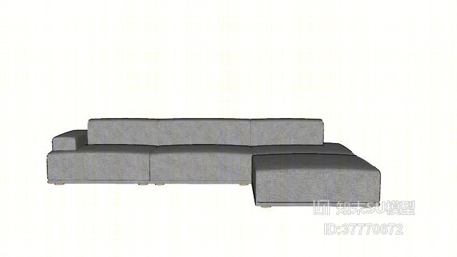 多人沙发SU模型下载【ID:37770672】