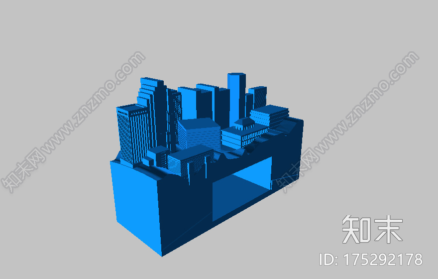 建筑沙盘模型3d打印模型下载【ID:175292178】