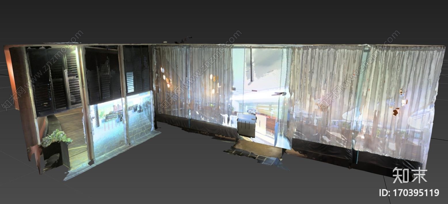 次世代废弃酒吧CG模型下载【ID:170395119】