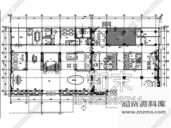 施工图江苏高档现代风格酒店式公寓加售楼处室内装修施工图含效果cad施工图下载【ID:532069711】