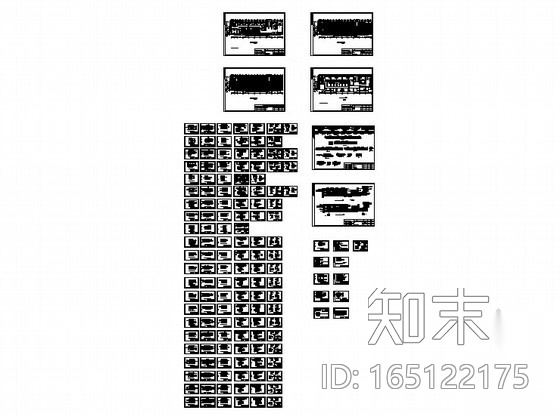 [宁夏]某国际大酒店三楼KTV室内装修图cad施工图下载【ID:165122175】