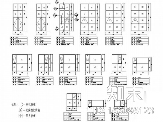 [120及140系列]18层办公楼玻璃幕墙方案图(含幕墙计算书...cad施工图下载【ID:166096123】