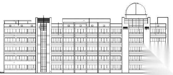 某五层学校建筑设计图cad施工图下载【ID:151578142】