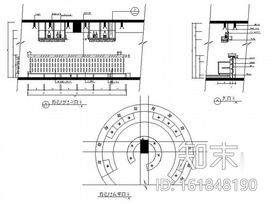 私人高级会所设计装修图cad施工图下载【ID:161848190】