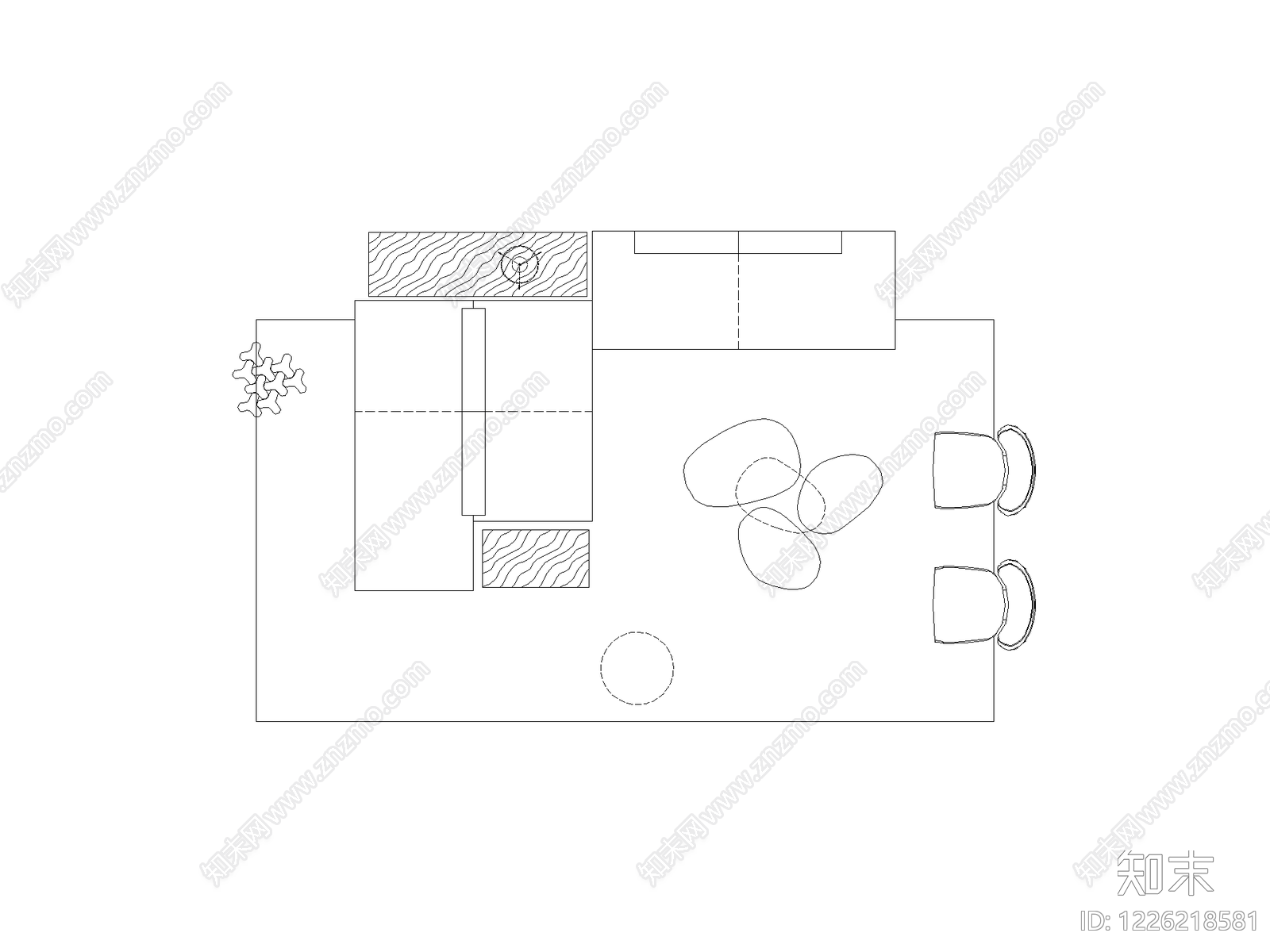 现代,极简家装图库CAD图纸