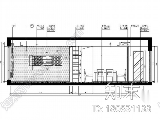 [常州]开发区核心现代四居室样板间装修图（含方案）cad施工图下载【ID:180831133】