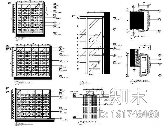 [上海]豪华别墅B型施工图cad施工图下载【ID:161748160】