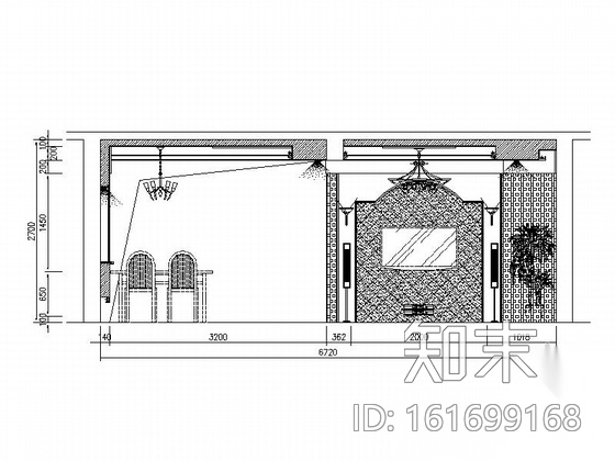 [郑州]清新田园风一居室复式小别墅室内施工图施工图下载【ID:161699168】