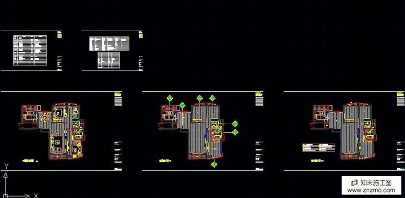 梁志天（上海东丹南路单位房样板房是完整平面+立面施工图）施工图下载【ID:56927878】