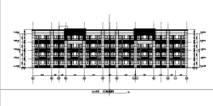 [广东]高层钢筋砼剪力墙住宅建筑施工图（含模型、多栋...施工图下载【ID:149563132】