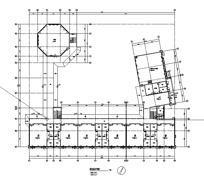 [广东]高层钢筋砼剪力墙住宅建筑施工图（含模型、多栋...施工图下载【ID:149563132】