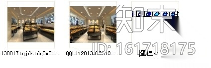 [四川]蛋糕店现代风格室内设计CAD施工图（含效果）施工图下载【ID:161718175】