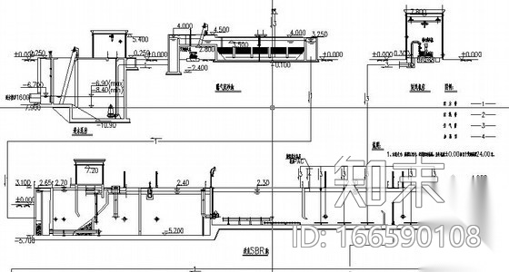 [南昌]污水处理厂MSBR工艺设计全套图施工图下载【ID:166590108】