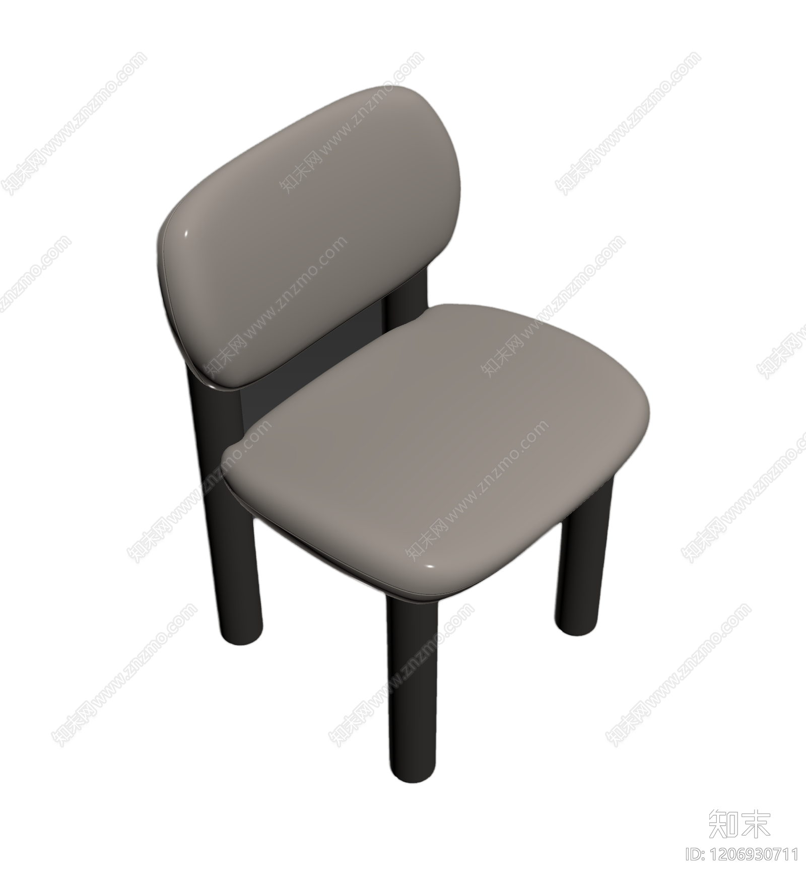 现代简约椅子3D模型下载【ID:1206930711】