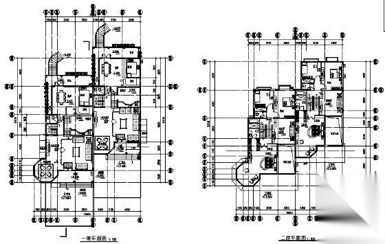 深圳某三层别墅建筑方案图cad施工图下载【ID:149918169】