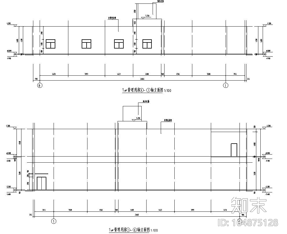 [贵州]黔灵岩路停车场给排水施工图设计cad施工图下载【ID:164875128】