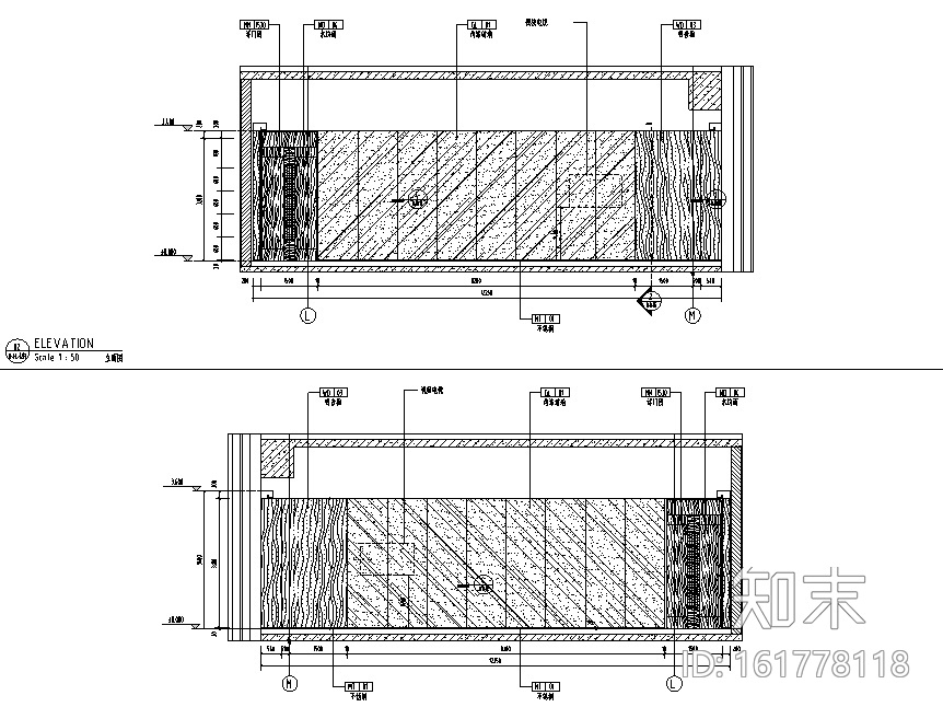 [广东]南山开发集团大厦办公空间设计施工图（附效果图+...cad施工图下载【ID:161778118】