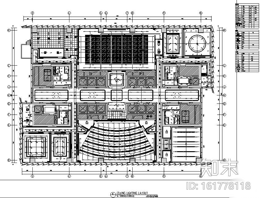 [广东]南山开发集团大厦办公空间设计施工图（附效果图+...cad施工图下载【ID:161778118】