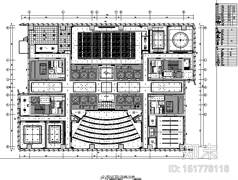 [广东]南山开发集团大厦办公空间设计施工图（附效果图+...cad施工图下载【ID:161778118】