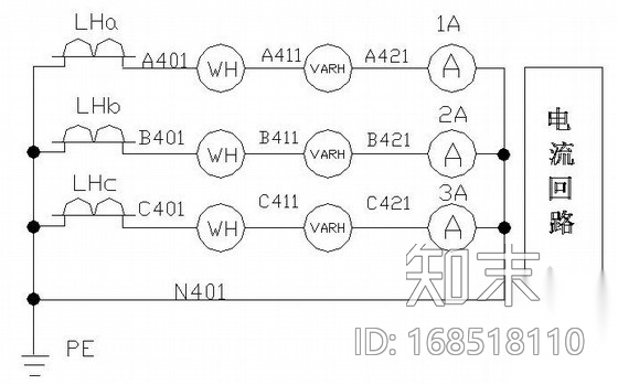 DW15进线柜互锁电气原理图纸cad施工图下载【ID:168518110】