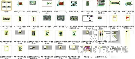 [上海]大型核心建筑旗舰商业广场装修设计CAD施工图cad施工图下载【ID:161705112】