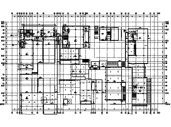 [广州]高层万科商务综合体建筑施工图（全专业图纸）cad施工图下载【ID:165749112】