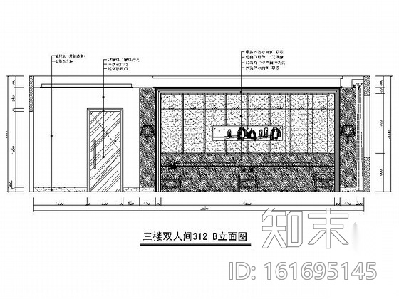 [吉林]独创国家生态建设示范区中欧混搭宾馆装修施工图（...cad施工图下载【ID:161695145】