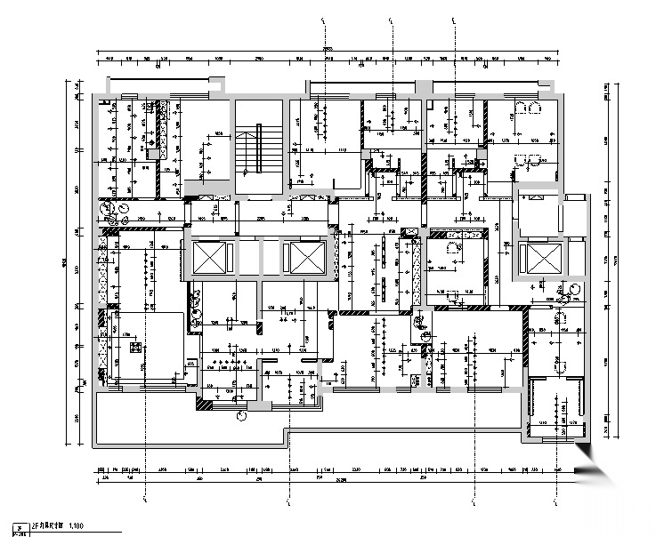 [新疆]禅意空间|合一茶道休闲会所设计施工图（附效果图...施工图下载【ID:160710146】