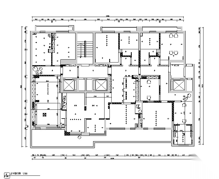 [新疆]禅意空间|合一茶道休闲会所设计施工图（附效果图...施工图下载【ID:160710146】