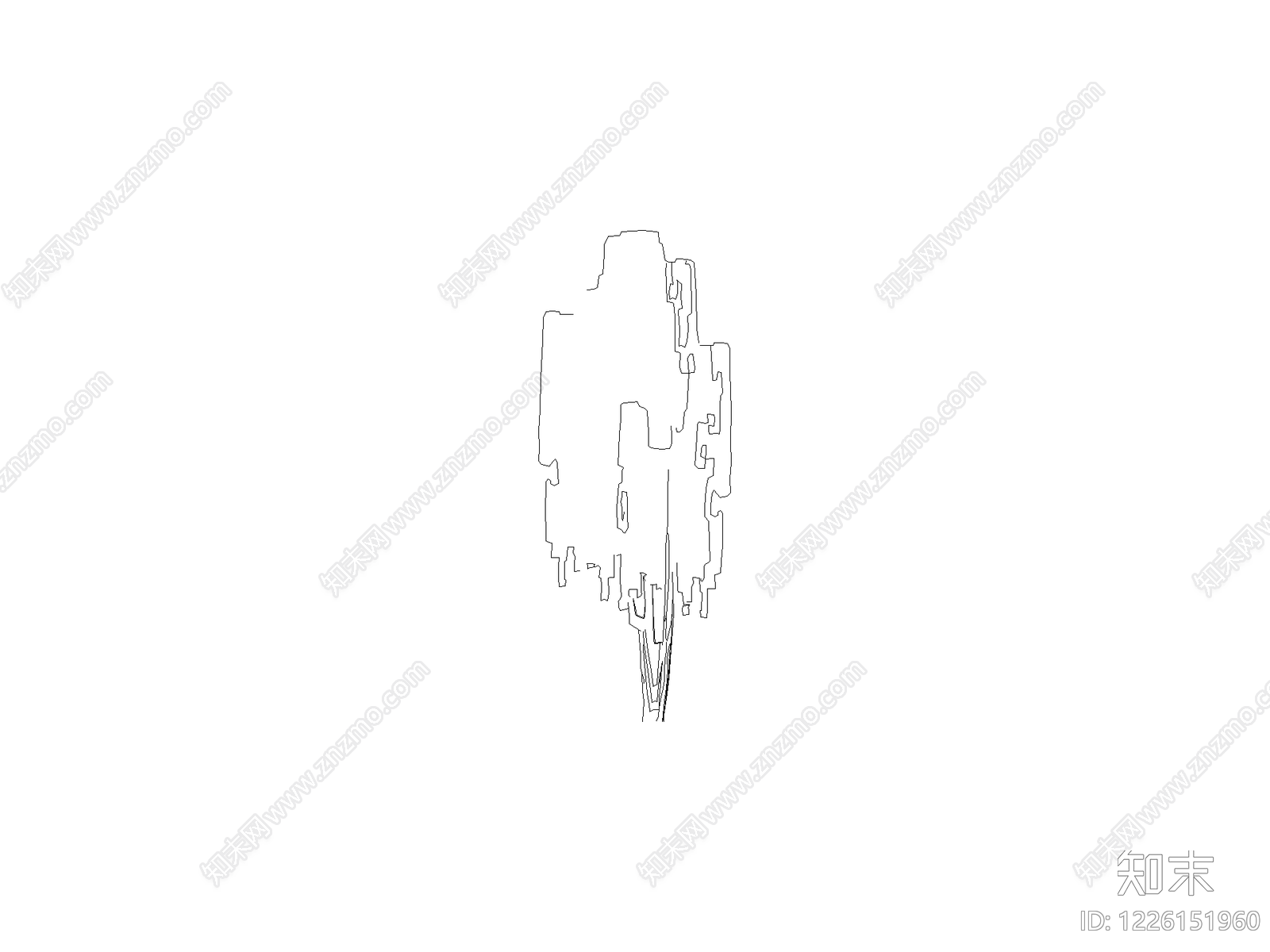 背景墙cad施工图下载【ID:1226151960】