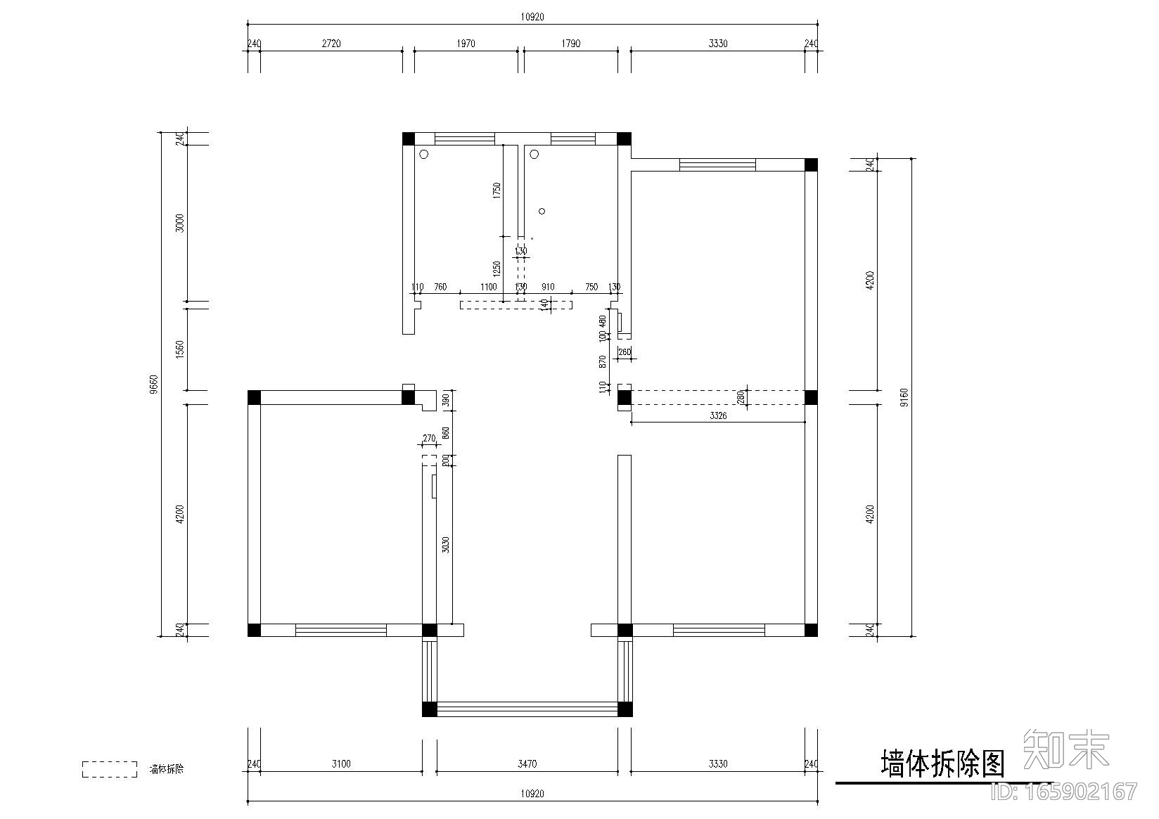 [江苏]苏州李闸小区样板间CAD施工图+实景图cad施工图下载【ID:165902167】