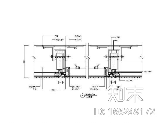 施工详图集-隔墙cad施工图下载【ID:166249172】