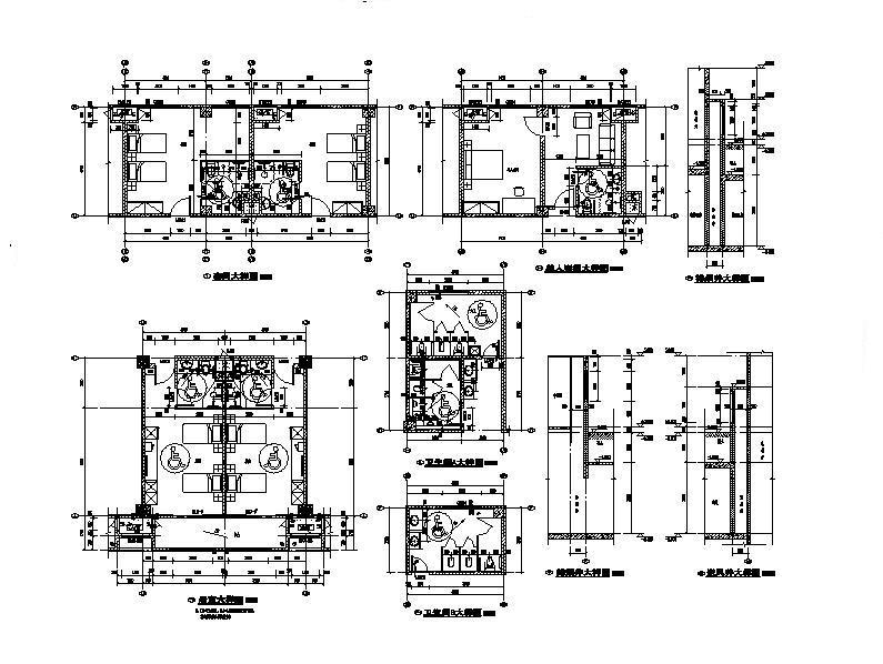 [江苏]高层框架市级福利院建筑施工图（含招标文件与水...cad施工图下载【ID:151579112】