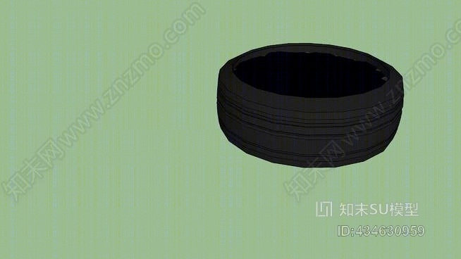 带轮辋的汽车轮胎SU模型下载【ID:434630959】