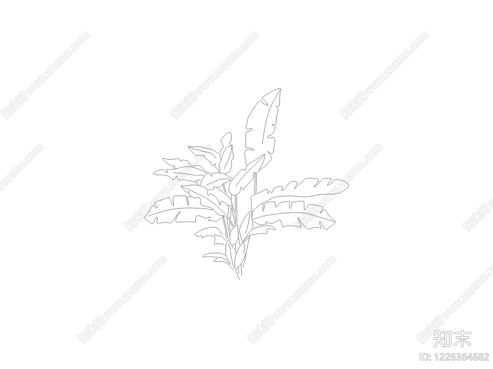绿植cad施工图下载【ID:1226364682】