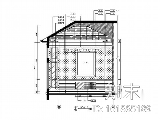 [武汉]精品现代临湖双层别墅装修施工图cad施工图下载【ID:161885189】