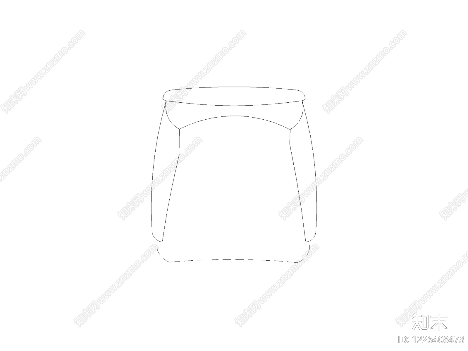 桌子cad施工图下载【ID:1226408473】