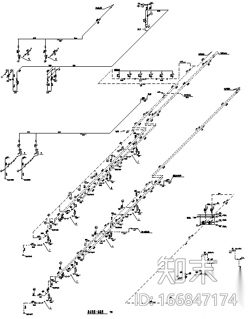 南通国贸商业建筑给排水系统施工图（CAD）cad施工图下载【ID:166847174】