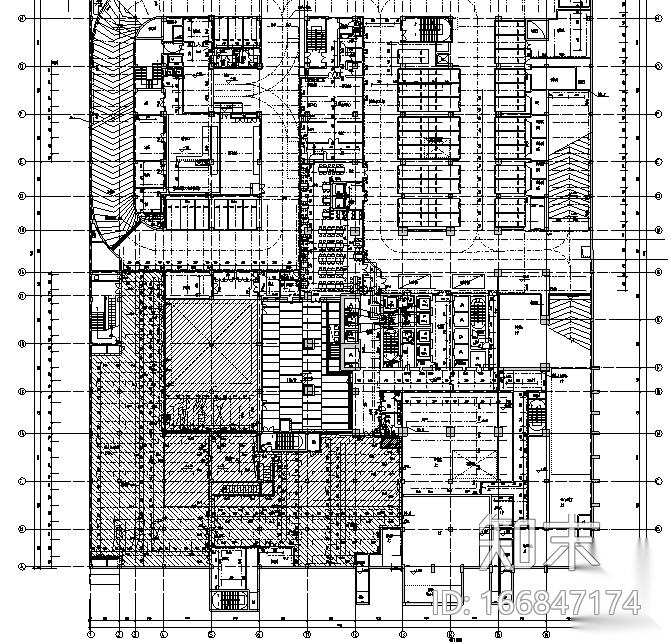 南通国贸商业建筑给排水系统施工图（CAD）cad施工图下载【ID:166847174】