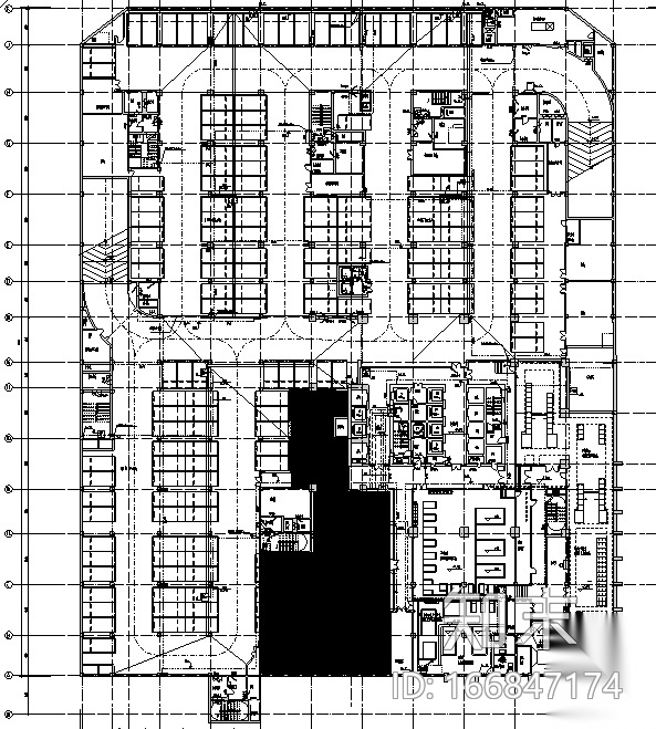 南通国贸商业建筑给排水系统施工图（CAD）cad施工图下载【ID:166847174】