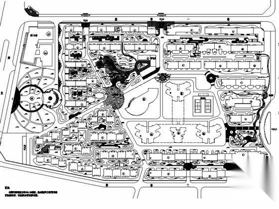 [洛阳]花园小区园林景观工程园建施工图施工图下载【ID:161094128】