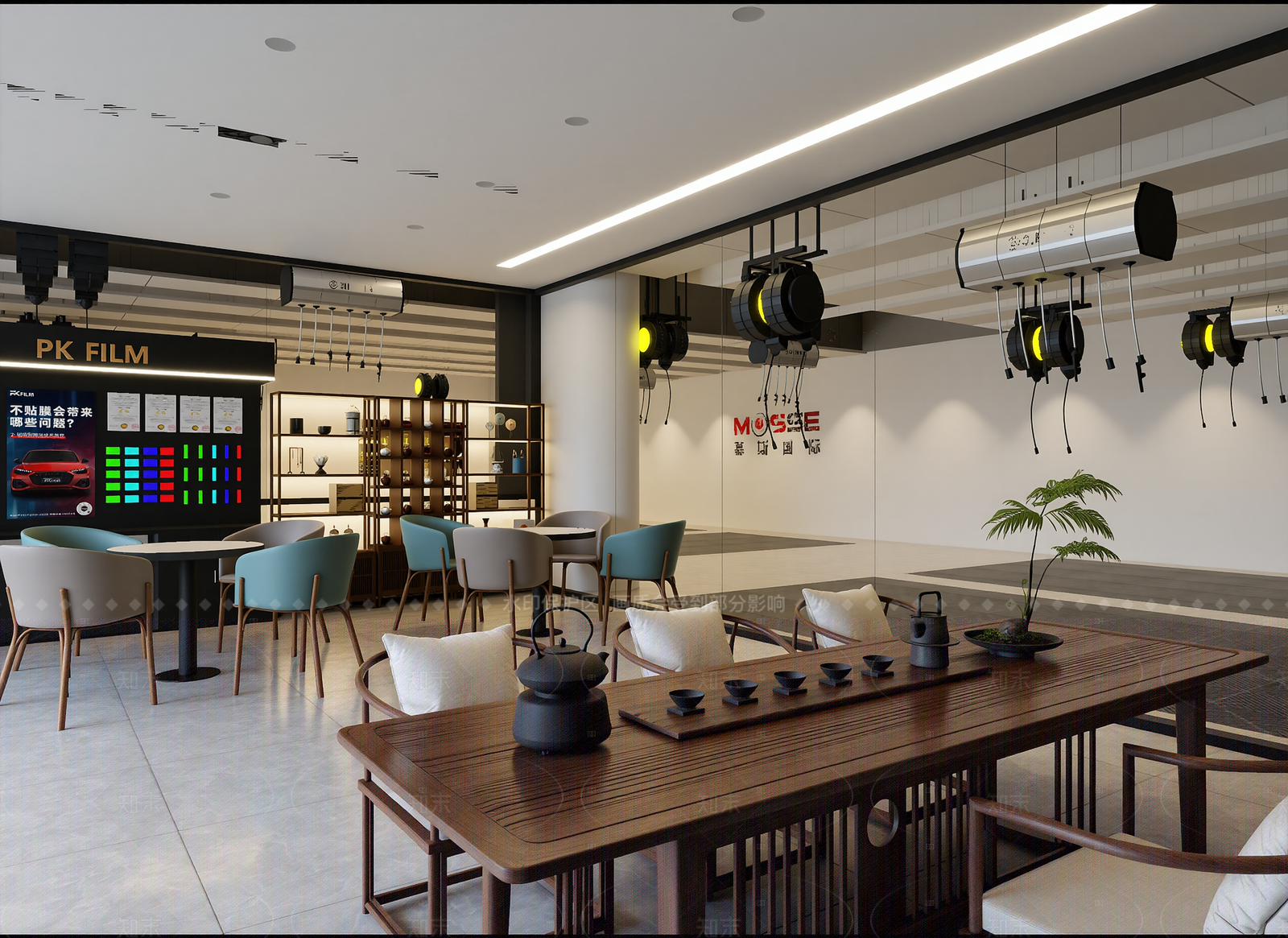 现代汽车展厅3D模型下载【ID:1214941078】