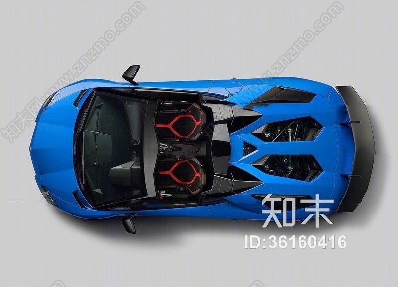 现代兰博基尼跑车3D模型下载【ID:36160416】
