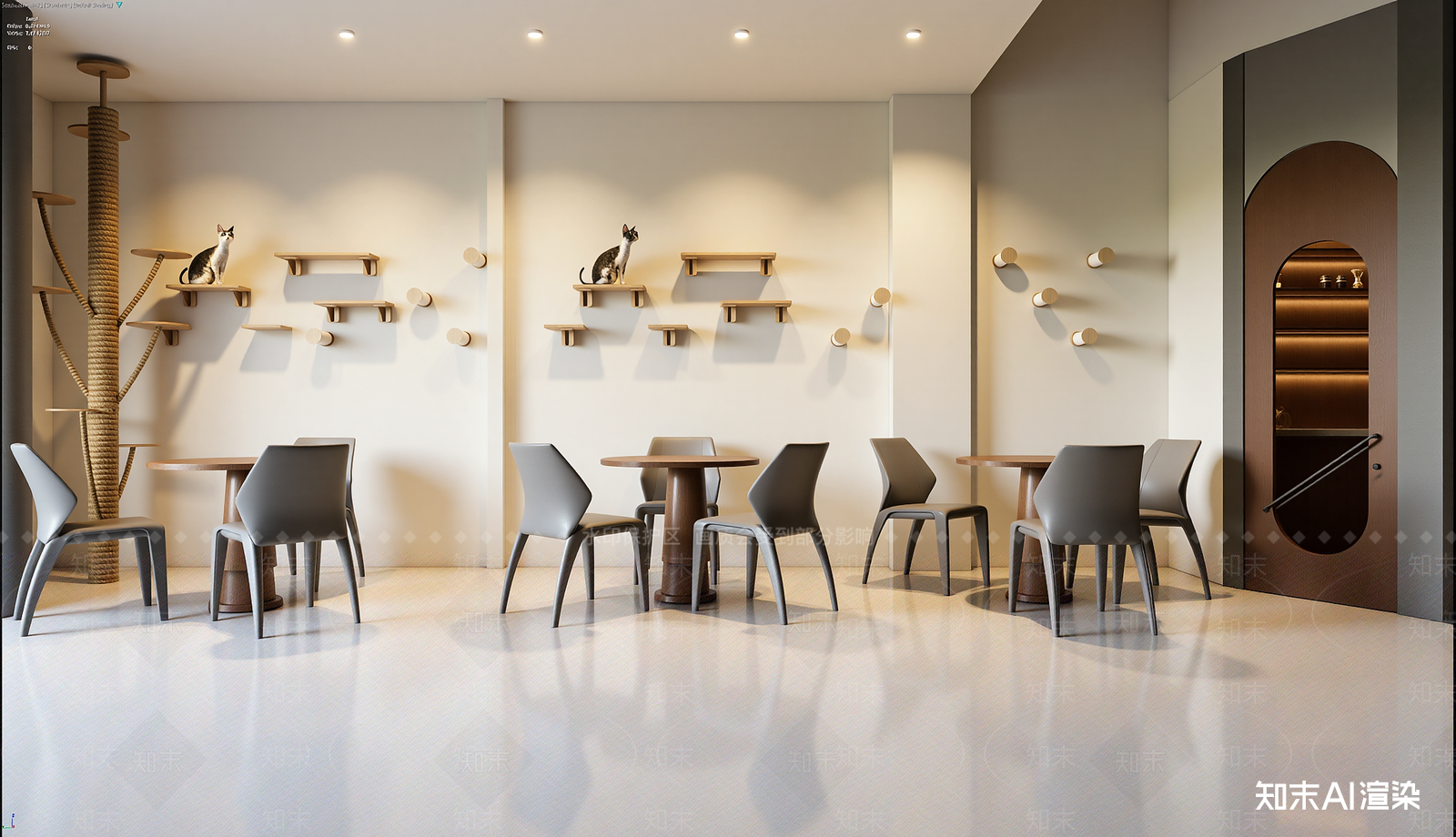 现代宠物店3D模型下载【ID:1221703451】