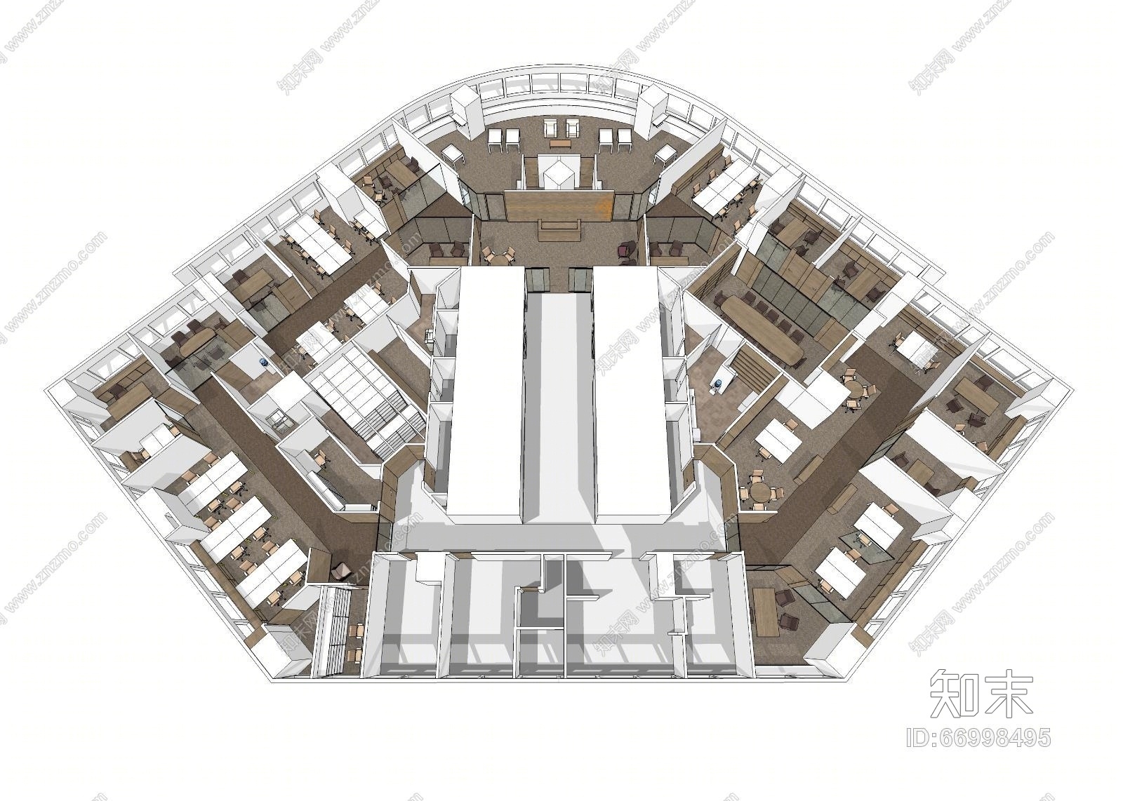 法国纳索建筑设计事务所-爱马仕上海办公室丨效果图+施工图丨47M施工图下载【ID:66998495】