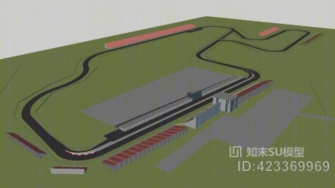 沃特金斯峡谷赛道SU模型下载【ID:423369969】