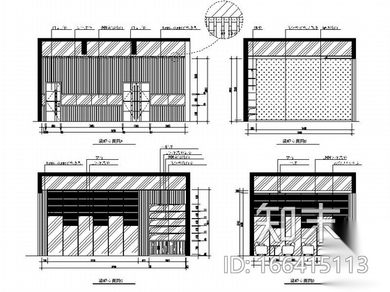 [浙江]轻工百强企业集团有限公司综合楼装修图（含效果）cad施工图下载【ID:166415113】